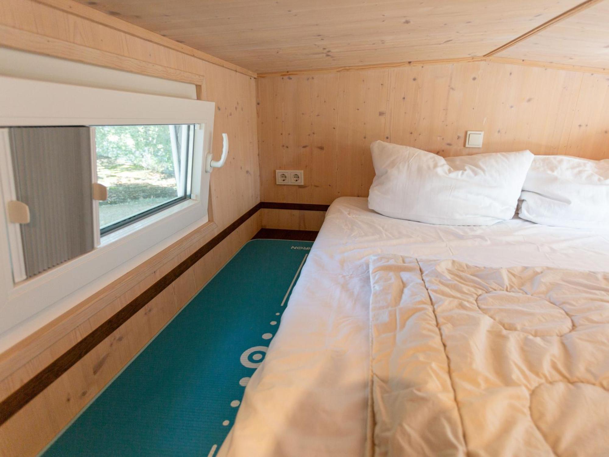 Tiny House Auf Der Alpaka Farm Villa Rubkow ภายนอก รูปภาพ