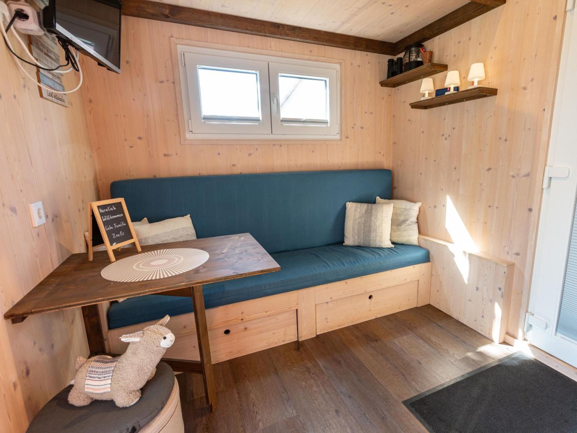 Tiny House Auf Der Alpaka Farm Villa Rubkow ภายนอก รูปภาพ